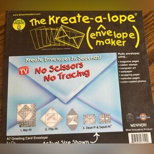 Kreate-a-lope Envelope Maker Kit